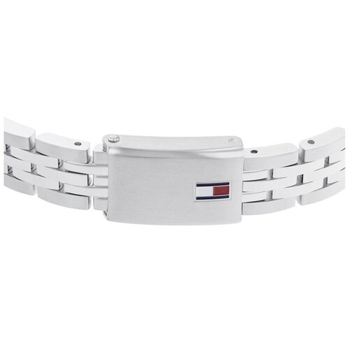 Brazalete Tommy Hilfiger de Acero Inoxidable Plateado para Hombre