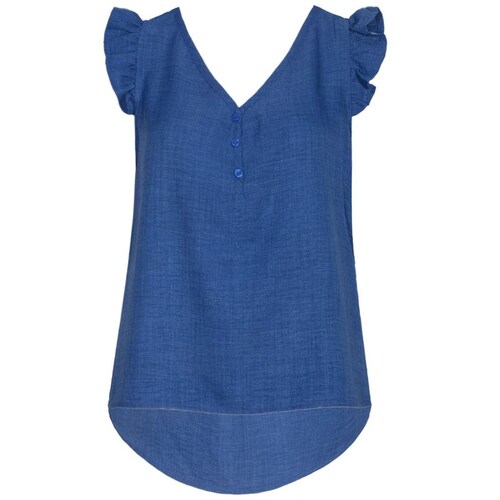 Blusa Manga Olan Escote en V 7Junior