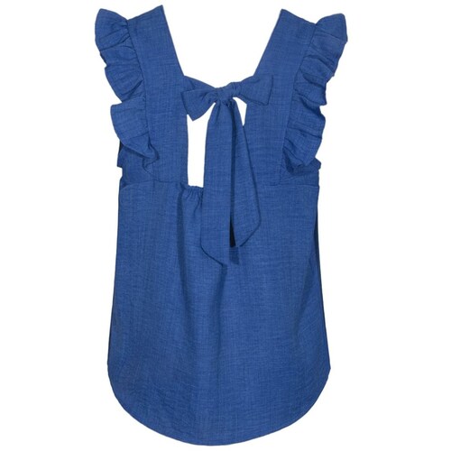 Blusa Manga Olan Escote en V 7Junior
