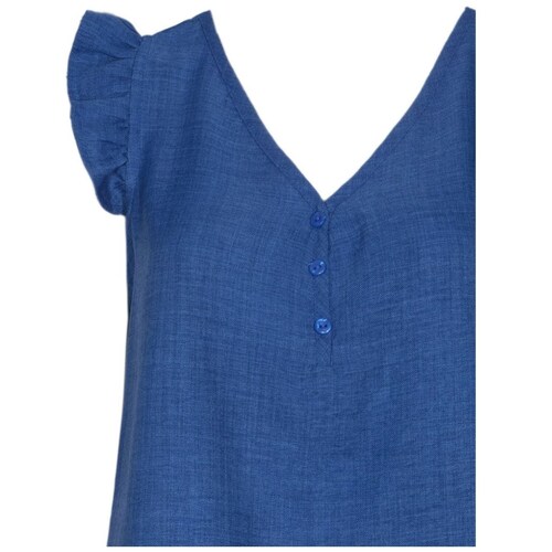 Blusa Manga Olan Escote en V 7Junior