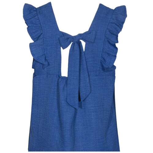 Blusa Manga Olan Escote en V 7Junior