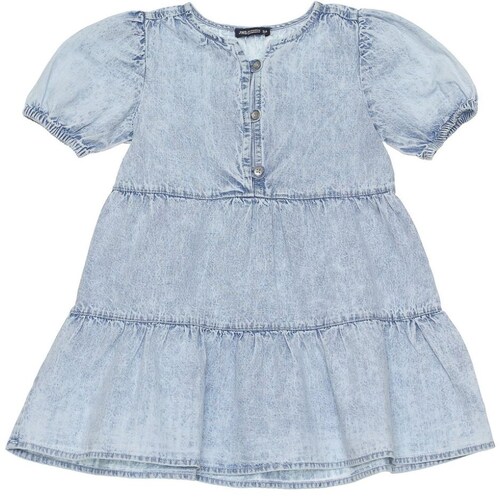 Vestido Manga Corta para Niña Jeanious