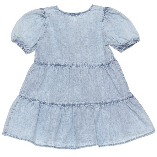 Vestido Manga Corta para Niña Jeanious