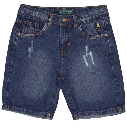 Bermuda para Niño Denim Deslavado Royal Polo Club