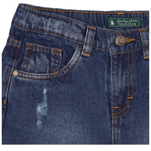 Bermuda para Niño Denim Deslavado Royal Polo Club