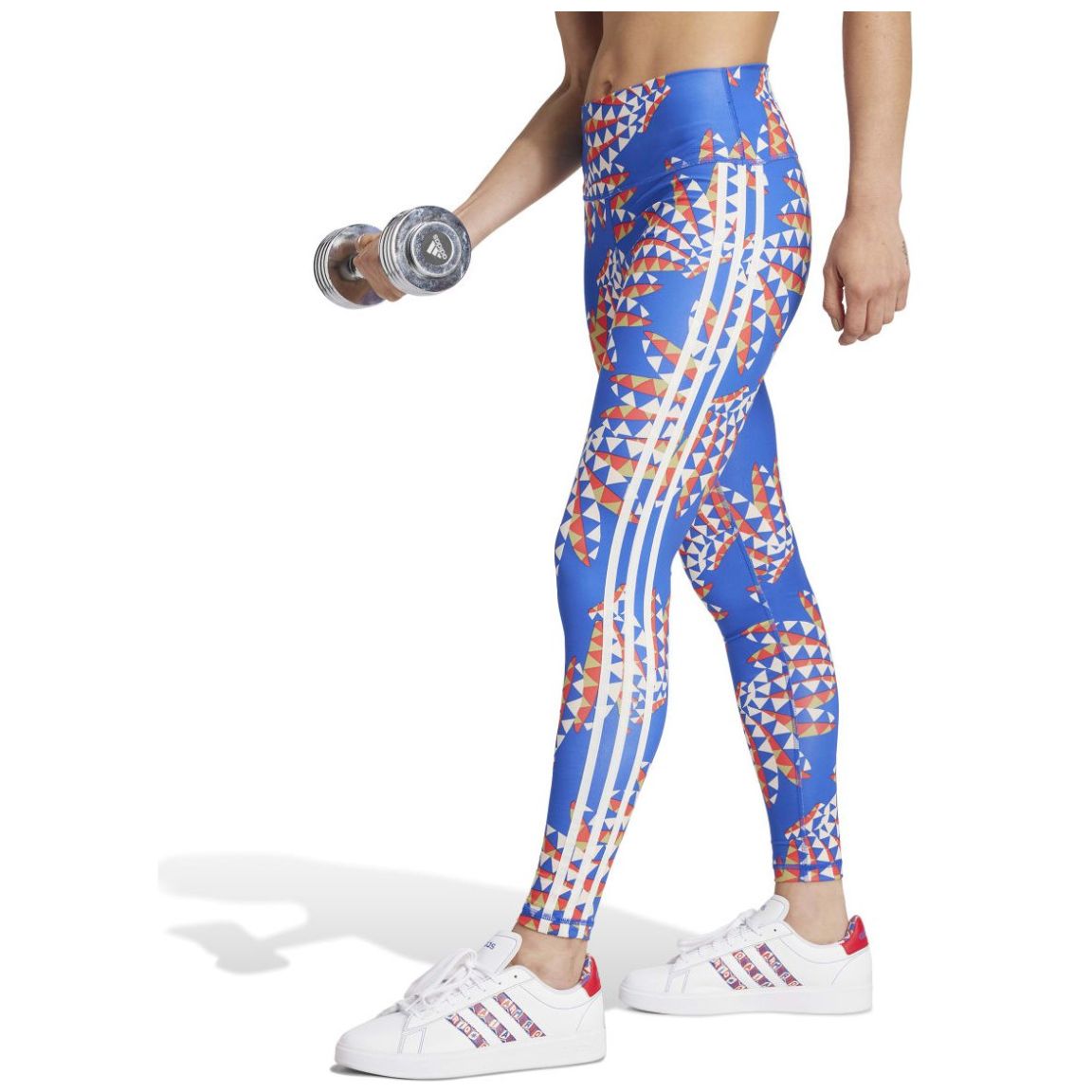 Leggings Adidas Estampado Tipo Floral para Mujer