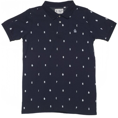 Playera Polo Estampada para Niño Original Penguin