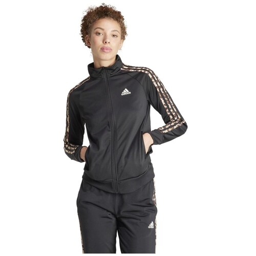 Sudadera Adidas Franjas Leopardo para Mujer