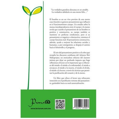 El Arte Del Pensamiento Positivo