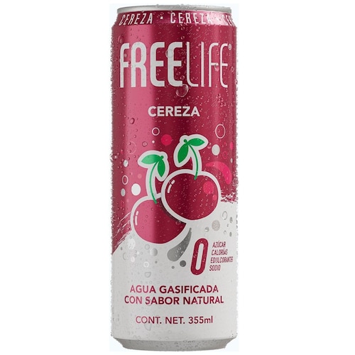  Agua Gasificada con Extracto de Cereza Freelife