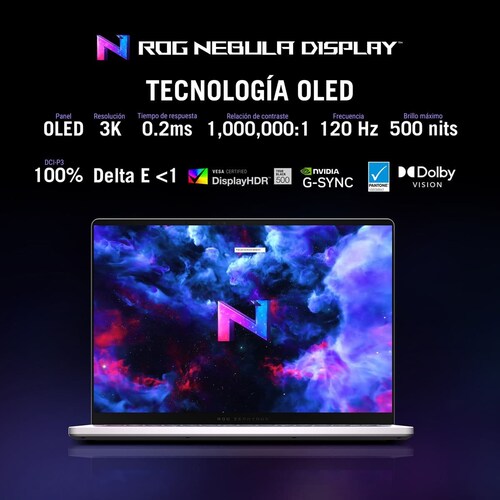 Laptop Asus Rog Zephyrus Ga403Uu G14 Nvidia Geforce Rtx 4050 Amd Ryzen 9 16Gb 1Tb