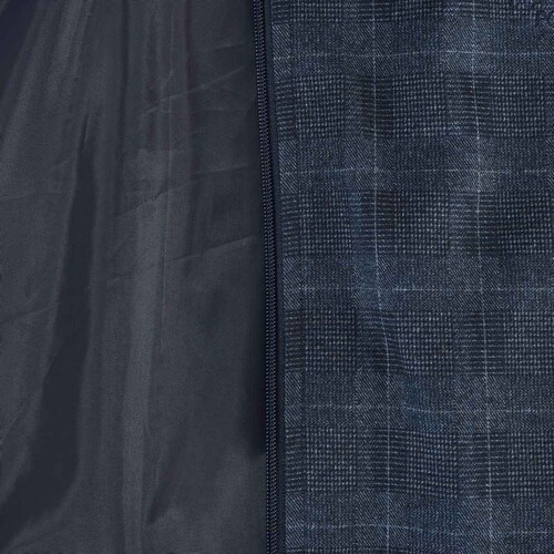Chamarra Royal Polo Club Diseño a Cuadros para Hombre Plus