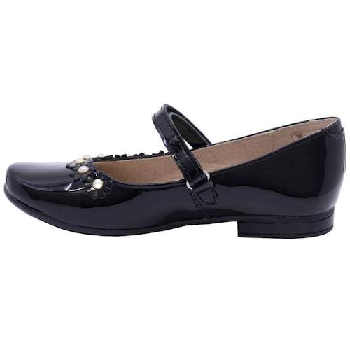 Zapatilla Coqueta con Velcro 17-21 Negro