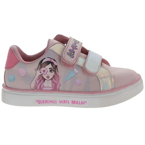 Tenis Mis Pastelitos 13-17 Rosa Personajes