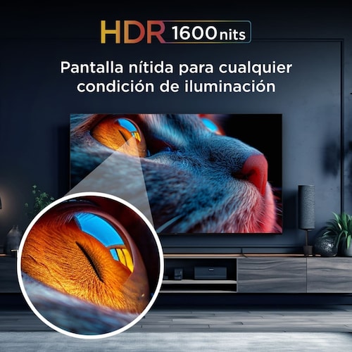 Pantalla Tcl 55 Pulgadas 4K Qd-Miniled Google Tv 55Qm741G