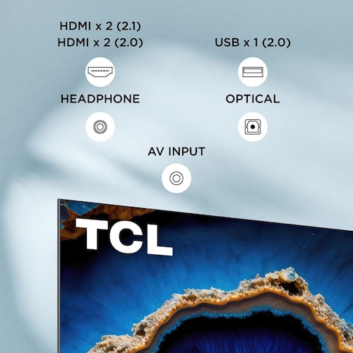 Pantalla Tcl 55 Pulgadas 4K Qd-Miniled Google Tv 55Qm741G