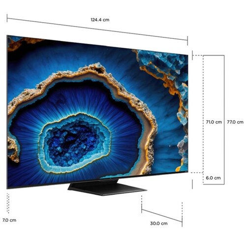Pantalla Tcl 55 Pulgadas 4K Qd-Miniled Google Tv 55Qm741G