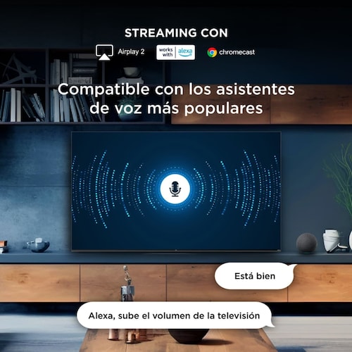 Pantalla Tcl 55 Pulgadas 4K Qd-Miniled Google Tv 55Qm741G
