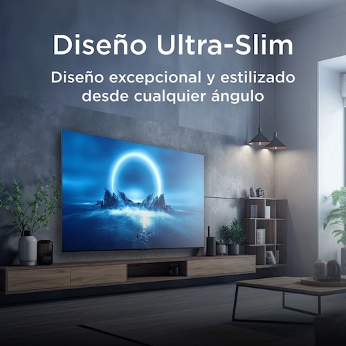 Pantalla Tcl 55 Pulgadas 4K Qd-Miniled Google Tv 55Qm741G