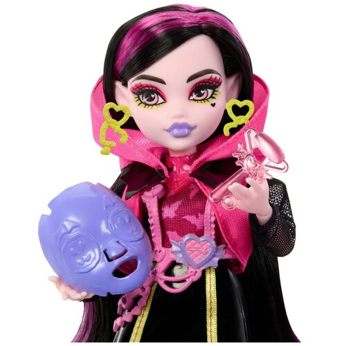 Skulltimates Secrets Sustos Neón Draculaura Monster High