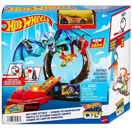 Ataque de Murciélago Hot Wheels