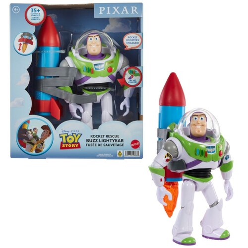 Buzz con Cohete 12" Disney Pixar