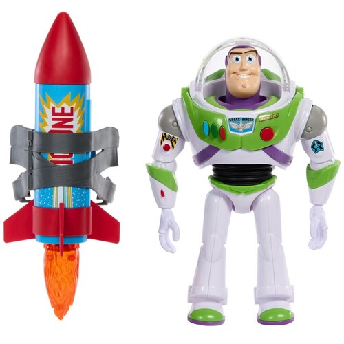 Buzz con Cohete 12" Disney Pixar