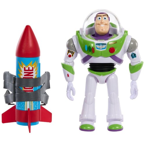Buzz con Cohete 12" Disney Pixar