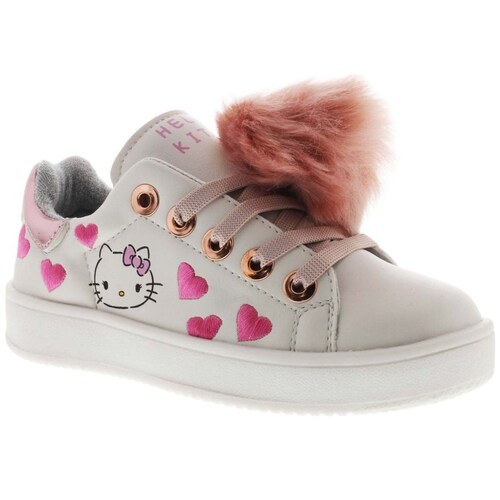 Tenis Hello Kitty con Agujeta 17-21 Beige