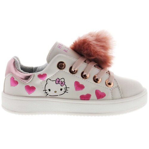 Tenis Hello Kitty con Agujeta 17-21 Beige