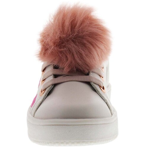 Tenis Hello Kitty con Agujeta 17-21 Beige