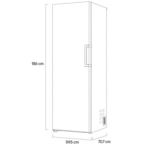 Congelador LG 11 Pulgadas Menta Gl71Bjm