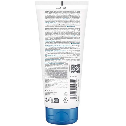 Bioderma Atoderm Crema Ultra 200Ml
