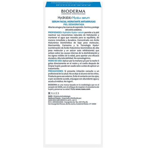 Bioderma Hydrabio Hyalu+ Serum 30Ml