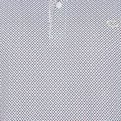Playera Tipo Polo Oscar de la Renta Detalles Contrastantes para Hombre