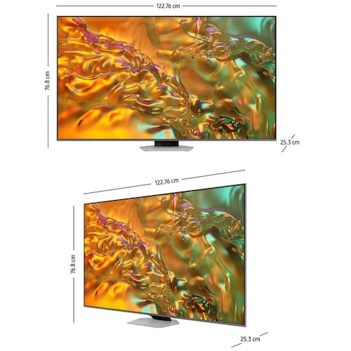 Pantalla Samsung 55 Pulgadas 4K Qled Qn55Q80Dafxzx