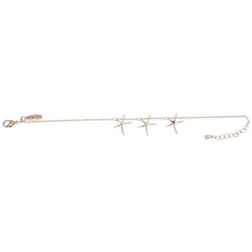 Pulsera Dije Estrella de Mar Chapado Oro Rosa Korei