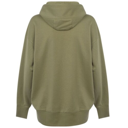 Sudadera Oversize Fit Diseño Liso para Mujer