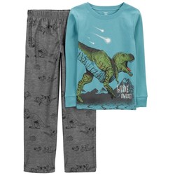 Pijama para Niño Manga Larga Dinosaurio Verde/gris Carter's