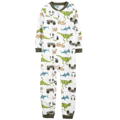 Mameluco para Niño Corte Sin Pie Dinosaurios Carter's