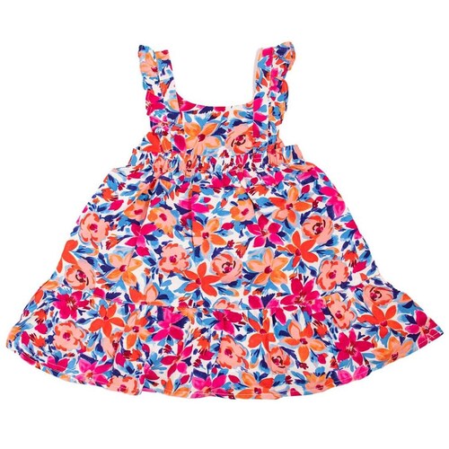 Vestido para Bebé Tirantes de Flores Being 2 Nice