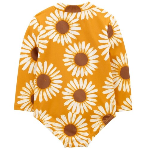 Traje de Baño para Bebé 1 Pieza Girasoles Full Print Carter's