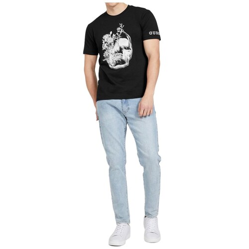 Playera Guess Estampado Calavera para Hombre