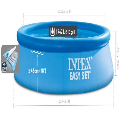 Piscina Easy Set 28106Np Intex