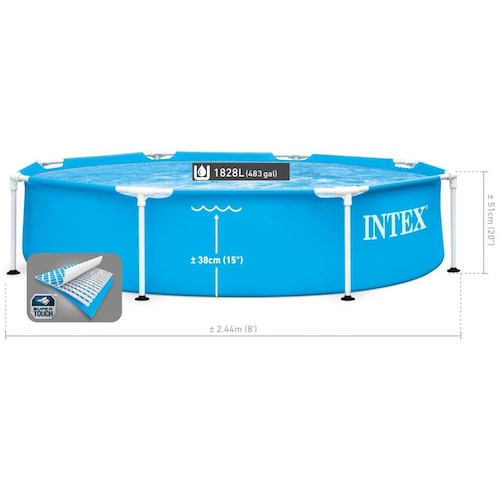 Piscina Estructura Metálica Intex