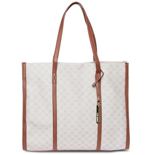 Bolso Tote Steve Madden Crema para Mujer