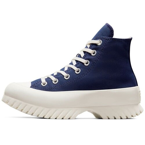 Tenis Bota Converse Casual con Plataforma Morado