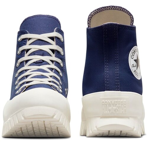 Tenis Bota Converse Casual con Plataforma Morado