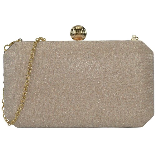 Bolso Clutch Huser Nude para Mujer