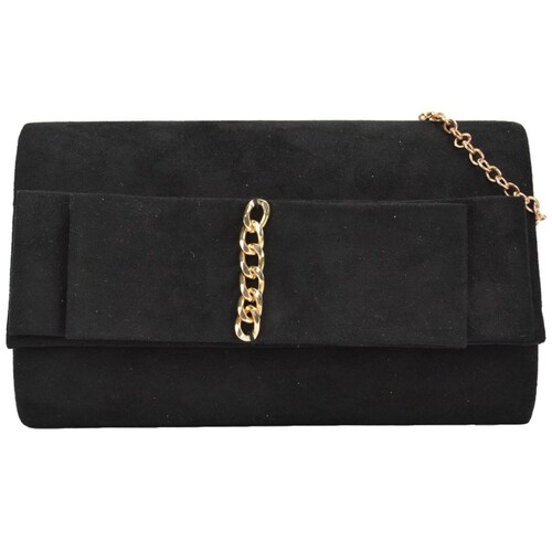 Bolso Clutch Huser Negro para Mujer